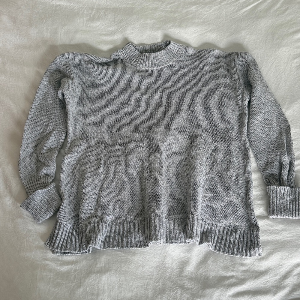 BDG Light Gray Women's Turtleneck Sweater
